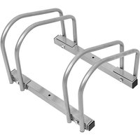 UISEBRT Fahrradstaender Aufstellstaender Fahrrad Staender Metall Platzsparend,40x32x26cm (Fuer 2 Fahrraeder) von UISEBRT