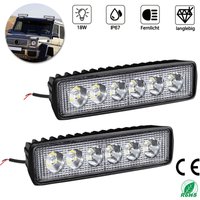 Uisebrt - led Arbeitsscheinwerfer 12V/24V Zusatzscheinwerfer Auto Offroad Flutlicht Arbeitslicht Aluminium Druckguss IP67 für Traktor suv utv atv von UISEBRT
