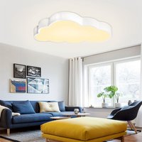 Uisebrt - led Deckenleuchte Wolken Deckenlampe Kinderzimmer 48W Ultradünne Dimmbar Kreative Wolkenlampe mit Fernbedienung für Babyzimmer Schlafzimmer von UISEBRT