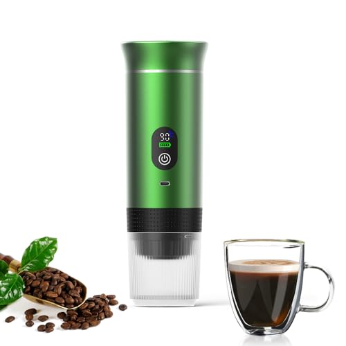 UIXENI 3-in-1 Portable Espresso Coffee Machine Portable Travel Office Coffee Maker (green) von UIXENI