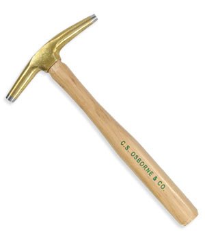 C.S. Osborne #33 7oz Bronze Head Magnetic Tipped Hammer Upholstery Ramelson by UJ Ramelson Co von C.S. Osborne