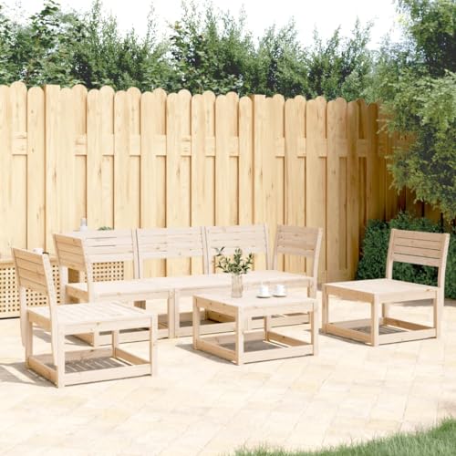 UJCHVHN 5-teiliges Garten-Sofa-Set aus massivem Kiefernholz, Outdoor-Möbel-Set UJCHVHN 5-teiliges Garten-Sofa-Set aus massivem Kiefernholz, Outdoor-Möbel-Set von UJCHVHN