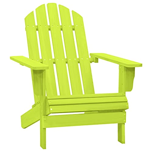 UJCHVHN Adirondack Gartenstuhl, massives Tannenholz, grün, Outdoor-Sitzgelegenheit, Outdoor-Stühle UJCHVHN Adirondack Gartenstuhl, massives Tannenholz, grün, Outdoor-Sitzgelegenheit, Outdoor-Stühle von UJCHVHN