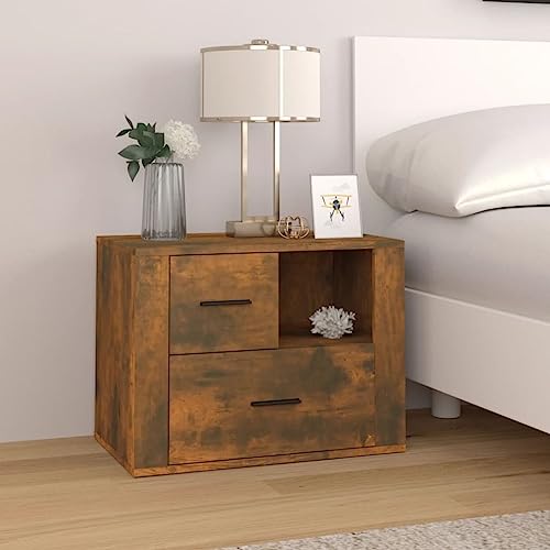 UJCHVHN Artikel-Bedside Cabinet Smoked Oak 60x36x45cm Holzwerkstoff Tische, Nachttische UJCHVHN Artikel-Bedside Cabinet Smoked Oak 60x36x45cm Holzwerkstoff Tische, Nachttische von UJCHVHN
