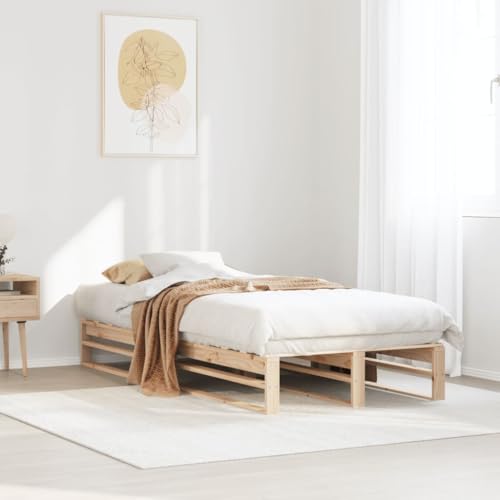 UJCHVHN Artikel-Bettgestell ohne Matratze 90x200 cm Kiefer Massivholz Betten & Zubehör Betten & Bettrahmen UJCHVHN Artikel-Bettgestell ohne Matratze 90x200 cm Kiefer Massivholz Betten & Zubehör Betten & Bettrahmen von UJCHVHN