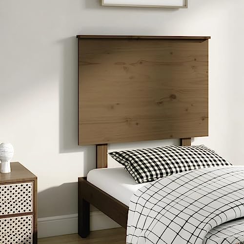 UJCHVHN Bettkopfteil Braun 79x6x82,5 cm Massivholz Kiefer Betten & Zubehör Kopfteile & Fußteile UJCHVHN Bettkopfteil Braun 79x6x82,5 cm Massivholz Kiefer Betten & Zubehör Kopfteile & Fußteile von UJCHVHN