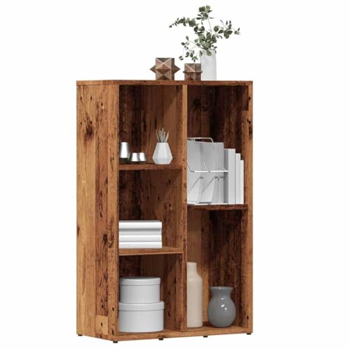 UJCHVHN Bücherschrank Altes Holz 50x25x80cm Holzregal Bücherregale & Standregale UJCHVHN Bücherschrank Altes Holz 50x25x80cm Holzregal Bücherregale & Standregale von UJCHVHN