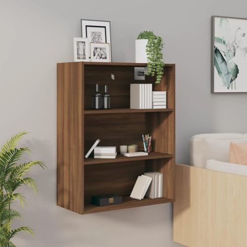 UJCHVHN Hängeschrank aus brauner Eiche, 69,5 x 32,5 x 90 cm, Schränke & Aufbewahrung, Buffets & Sideboards von UJCHVHN