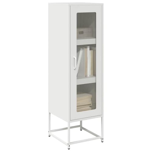 UJCHVHN Highboard Weiß 36x39x123cm Kaltgewalzter Stahl Schränke & Lagerbuffets & Sideboards UJCHVHN Highboard Weiß 36x39x123cm Kaltgewalzter Stahl Schränke & Lagerbuffets & Sideboards von UJCHVHN