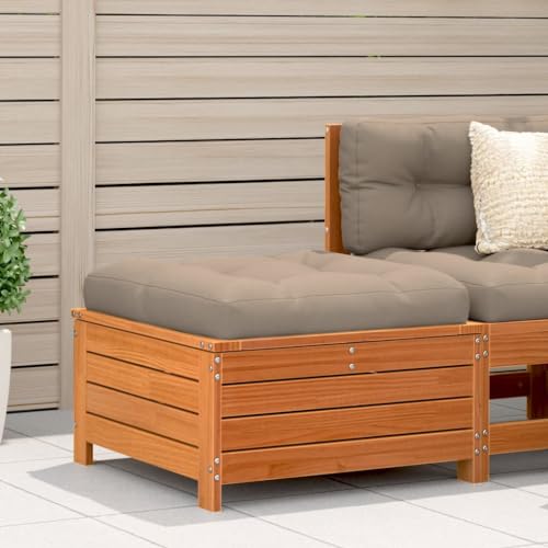 UJCHVHN Item-Garden Fußhocker mit Kissen, gewachst, Braun, Massivholz, Kiefer, Outdoor-Sitzgelegenheit, Outdoor-Sofa-Einheiten UJCHVHN Item-Garden Fußhocker mit Kissen, gewachst, Braun, Massivholz, Kiefer, Outdoor-Sitzgelegenheit, Outdoor-Sofa-Einheiten von UJCHVHN