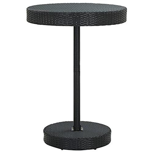 UJCHVHN Item-Gartentisch, schwarz, 75,5 x 106 cm, Poly-Rattan, Outdoor-Tische UJCHVHN Item-Gartentisch, schwarz, 75,5 x 106 cm, Poly-Rattan, Outdoor-Tische von UJCHVHN