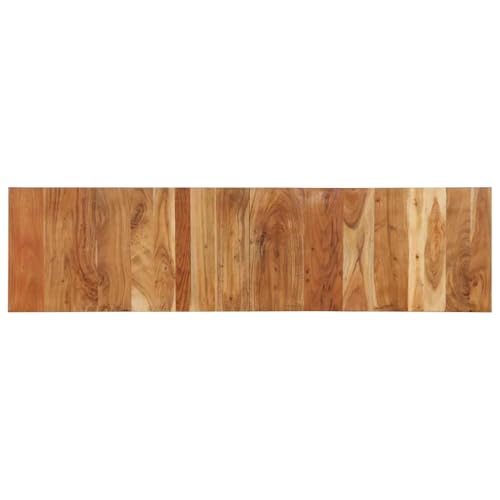 UJCHVHN Kopfteil 200 cm Massivholz Akazie Betten & Zubehör Kopfteile & Fußteile von UJCHVHN