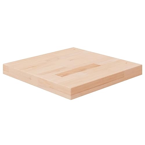 UJCHVHN Quadratische Tischplatte 40x40x4 cm unbehandelt Massivholz Eiche Tischzubehör Tischplatten UJCHVHN Quadratische Tischplatte 40x40x4 cm unbehandelt Massivholz Eiche Tischzubehör Tischplatten von UJCHVHN