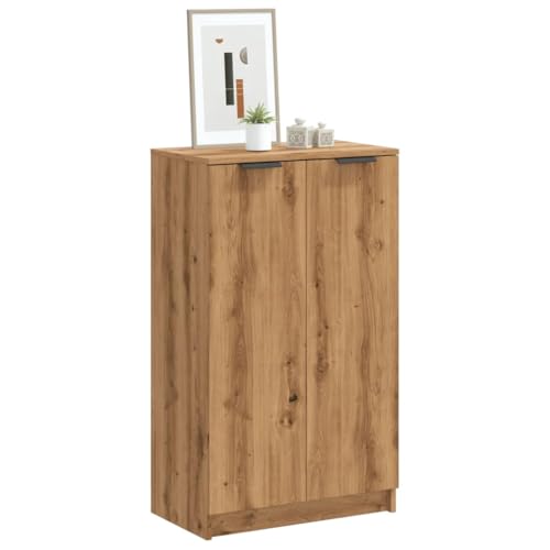 UJCHVHN Schuhschrank, Artisian Eiche, 59 x 35 x 100,5 cm, Holzwerkstoff, Schränke und Stauraum von UJCHVHN