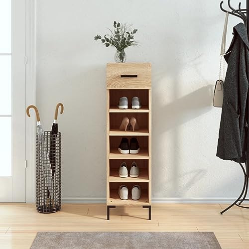 UJCHVHN Schuhschrank Sonoma Eiche 30x35x105 cm Holzschränke & Aufbewahrung UJCHVHN Schuhschrank Sonoma Eiche 30x35x105 cm Holzschränke & Aufbewahrung von UJCHVHN