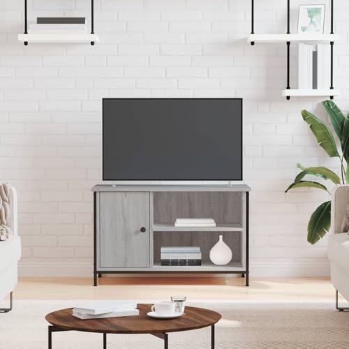 UJCHVHN TV-Schrank, Grau, Sonoma, 80 x 40 x 50 cm, Holz, Entertainment-Center & TV-Ständer UJCHVHN TV-Schrank, Grau, Sonoma, 80 x 40 x 50 cm, Holz, Entertainment-Center & TV-Ständer von UJCHVHN
