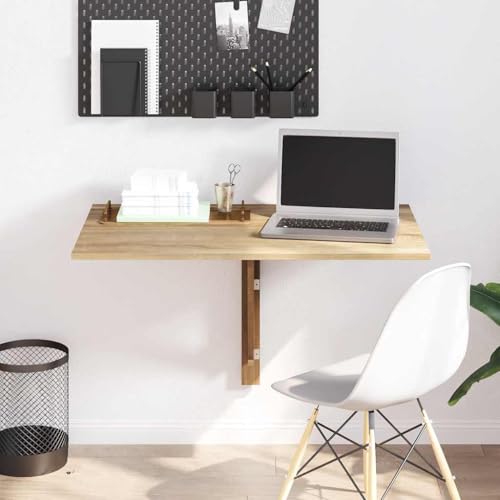 UJCHVHN Wandklapptisch Eiche 100x60cm Tische Klapptische von UJCHVHN