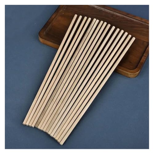 Holzstäbchen Zum Basteln 3–14 mm runde Holzstäbe for DIY Holzhandwerk Zahnrad-Sticks Pegs Sticks Herstellung von Kuchen Dübel(6x300mm-15pcs) von UJEDFHV