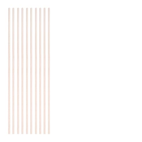 Holzstäbchen Zum Basteln 3-30 teile/los Durchmesser 3-12mm Balsaholz Runde Sticks for DIY Flugzeug/Boot Modell Gebäude Zubehör holz Dübel for Crafting 10-50cm(3x300mm-10pcs) von UJEDFHV