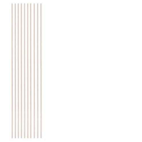Holzstäbchen Zum Basteln 3-30 teile/los Durchmesser 3-12mm Balsaholz Runde Sticks for DIY Flugzeug/Boot Modell Gebäude Zubehör holz Dübel for Crafting 10-50cm(3x500mm-10pcs) von UJEDFHV