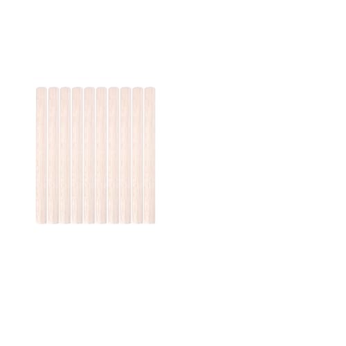 Holzstäbchen Zum Basteln 3-30 teile/los Durchmesser 3-12mm Balsaholz Runde Sticks for DIY Flugzeug/Boot Modell Gebäude Zubehör holz Dübel for Crafting 10-50cm(8x100mm-10pcs) von UJEDFHV