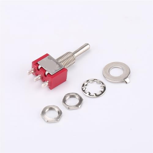 Kippschalter MTS-103A1 250VAC/3A 120VAC/6A EIN-AUS-EIN 3Pin 3P 3 Position SPDT Wippschalter Kippschalter 1St von UJHANXAT