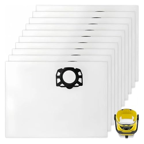 Staubsauger-Staubbeutel. Kompatibel Mit Karcher 2.863-314.0, WD2 Plus KFI 357 KA 40 WD3 SE4002. Roboter-Ersatzzubehör-Staubbeutel(10pcs) von UJHfgnKsaE