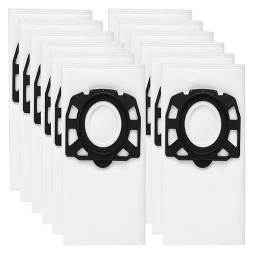 Staubsauger-Staubbeutel. Kompatibel Mit Karcher 2.863-314.0, WD2 Plus KFI 357 KA 40 WD3 SE4002. Roboter-Ersatzzubehör-Staubbeutel(12pcs) von UJHfgnKsaE
