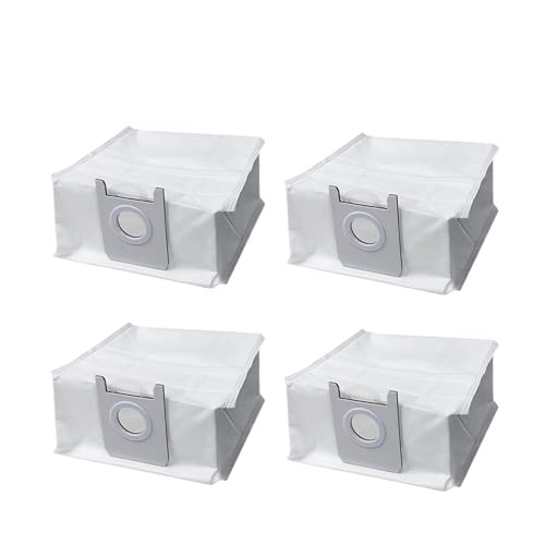 Zubehör For Staubsauger-Staubbeutel. Kompatibel Mit ROIDMI EVE Plus. Roboter-Müllbeutel-Ersatz-Staubsauger-Kehrersatzteil-Kit(4pcs) von UJHfgnKsaE