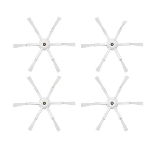 Seitenbürste For Roboterstaubsauger, Kompatibel Mit Xiaomi, Kompatibel Mit Roborock, S50 S51 S55 S7 S70 S75 S7MAX S7MAV T7S T7plus T7Splus S7(4pcs...) von UJMWBHFY