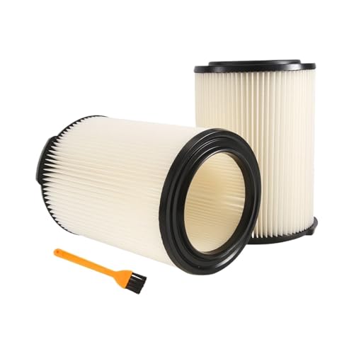 UJMWBHFY Ersatzfilter, 2er-Pack, Kompatibel Mit Ridgid, VF4000, for Staubsauger Mit 5–20 Gallonen Und Mehr von UJMWBHFY