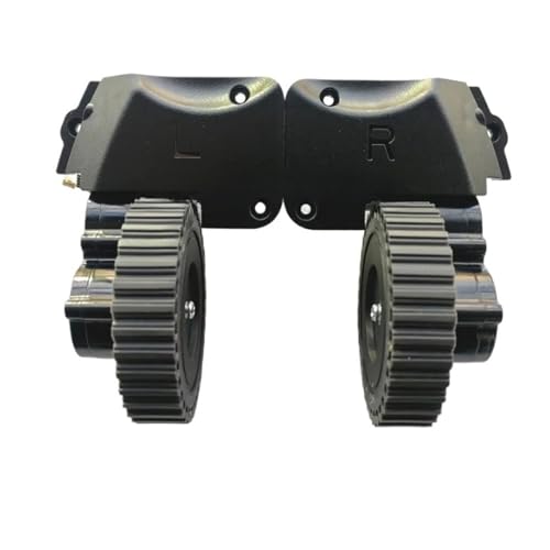 UJMWBHFY Staubsauger-Radmotorenbaugruppe, Kompatibel Mit ZACO, A4s, Kompatibel Mit Ilife, A4S, A4 A40, Roboter-Staubsaugerteile, Radbaugruppenzubehör(R+L) von UJMWBHFY