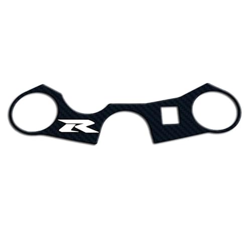 UJNHEQ Carbon Tankdeckel Aufkleber Gabel Gabelbrücke Obere Klemme Aufkleber Für Suzuki GSXR GSX-R 600 750 1000 K3 K4 K5 K6 K7 K8 K9 L17(Style 9) von UJNHEQ