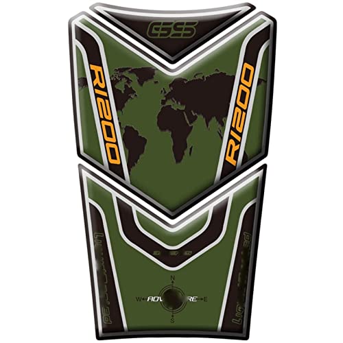 UJNHEQ Dekorative Antirutschmatte Für B&MW R 1200 GS R1200GS Adventure R1200 GS Motorrad Tankpad Schutzfolie Aufkleber Aufkleber(E) von UJNHEQ