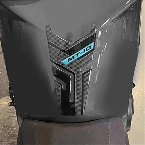UJNHEQ Motorrad Kraftstoff Tank Schutz Vorne Gabel Lenkung Halterung Abdeckung Aufkleber Aufkleber Für Y&amaha MT10 MT-10 2022(Style 3) von UJNHEQ