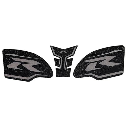 UJNHEQ Motorradaufkleber Anti-Rutsch-Tankpads Knieschoner Zubehör Passend Für Suzuki GSXR1000R GSX R1000R(Style 2) von UJNHEQ