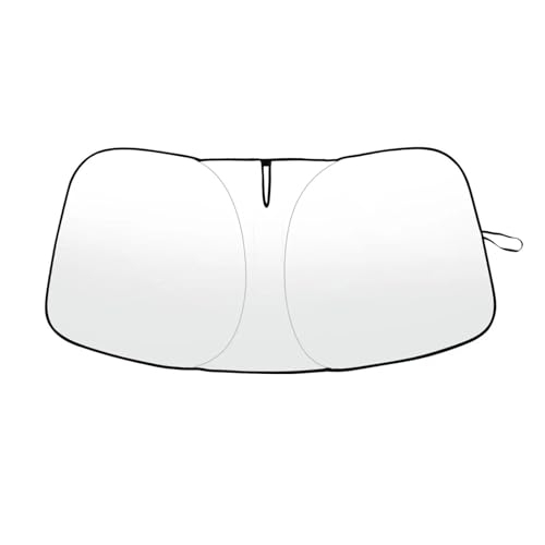 UJNHEQ Windschutzscheiben-Sonnenschutz Auto Front Sonnenschirm Faltbare Fenster Sonnenblende Schutz Windschutzscheibe Für Ford Für Explorer 2020-2025 von UJNHEQ