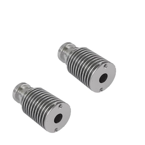 UJNKMGBF 2PCS Original for flsun Kühlkörper Super Racer 3D Drucker Zubehör for SR Q5 V6 Wärmeableitung Rohr Anzug Teile von UJNKMGBF