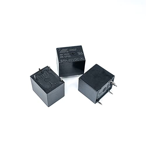 1PC Relais SRA-12VDC-AL SRA-24VDC-AL 5V 4-polig 20A (Size : SRA-12VDC-AL) von UJTVGCLX