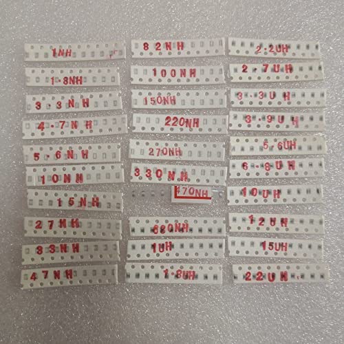 UJTVGCLX 0805 SMD Induktor 30valuesX10pcs = 300 Teile/los 1NH-22UH Elektronische Komponenten Paket Induktor Assorted Ki von UJTVGCLX