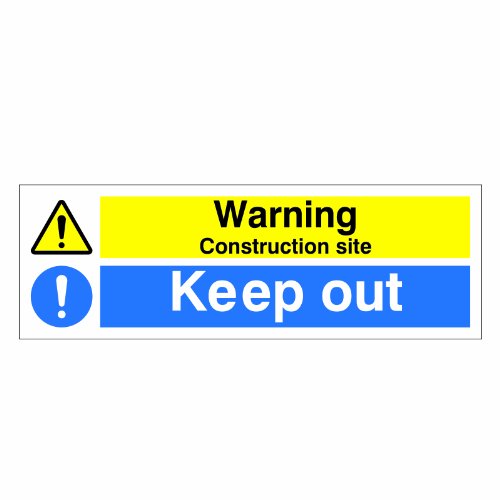 UK Safety Store HWAC.21-RP Schild von UK Safety Store