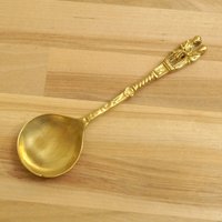 Dekorativer Löffel || Vintage Messing Massiv Schlichtes Design Dekorativer Löffel || Vintage Messing Massiv Schlichtes Design von UKAmobile