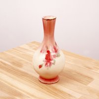 Keramik Vase || Blumenmuster Mayfayre Staffordshire England Vintage von UKAmobile