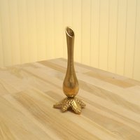 Kleine Vase/Krug Karaffe || Vintage Massiv Messing von UKAmobile