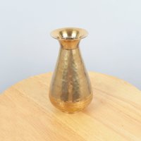 Krug/Vase || Gehämmerte Ornamente Vintage Aus Massivem Messing von UKAmobile