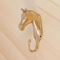 Rack/Haken Halter Aufhänger in Form Eines Pferdekopfes || Wanddeko Vintage Massive Messing Pferdekopf Rack/Haken Halter Aufhänger in Form Eines Pferdekopfes || Wanddeko Vintage Massive Messing Pferdekopf von UKAmobile