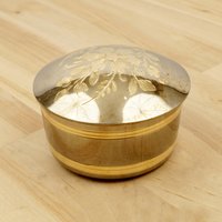 Schmuckkästchen Aus Massivem Messing Mit Deckel || Motiv Auf - Drei Blumen Vintage Aufbewahrungsbox Schmuckkästchen Aus Massivem Messing Mit Deckel || Motiv Auf - Drei Blumen Vintage Aufbewahrungsbox von UKAmobile