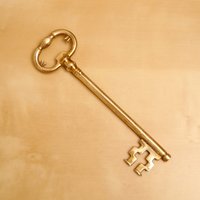 Vintage Großer Messing Flaschenöffner/Schlüssel Dekorative Wandbehang || Dekor von UKAmobile