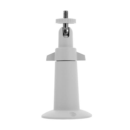 1 Stück 360 Monitorhalterung Glockenspiel Für Türklingel Ring Stand Solar- Kamera Wandhalterung Stick-up-Kamera Anschlüsse Sensor Profi Stativ Einstellbar Weiß Aluminiumlegierung UKCOCO von UKCOCO