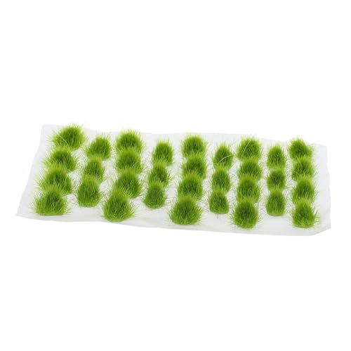 UKCOCO 1 Blatt Kunstrasen Cluster Fälschung Gefälscht Simulation Material Miniatur Gras Zum Basteln Simulieren Grasmatte Für Modelleisenbahnen Modellgras Plastik von UKCOCO